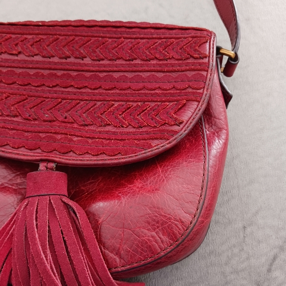 Fossil Emi wine leather crossbody bag - Picture 11 of 13